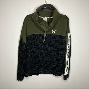 PINK Victoria’s Secret funnel neck sweatshirt size large